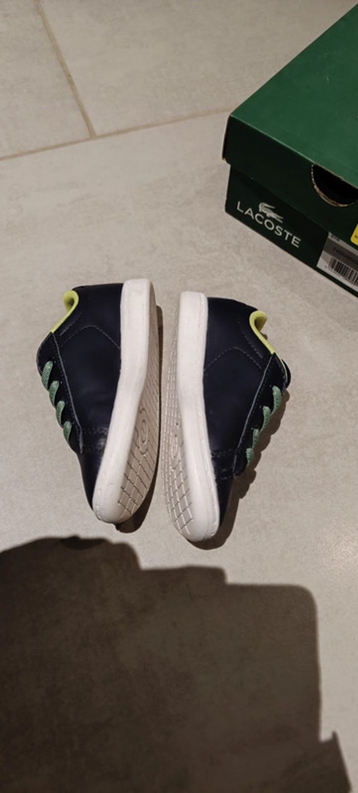 basket cuir lacoste 22 - photo numéro 10