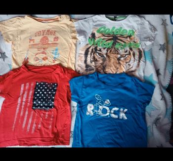 Lot tee shirt MC 24 mois