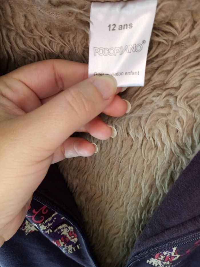 Gilet veste fourré 12a - photo numéro 5