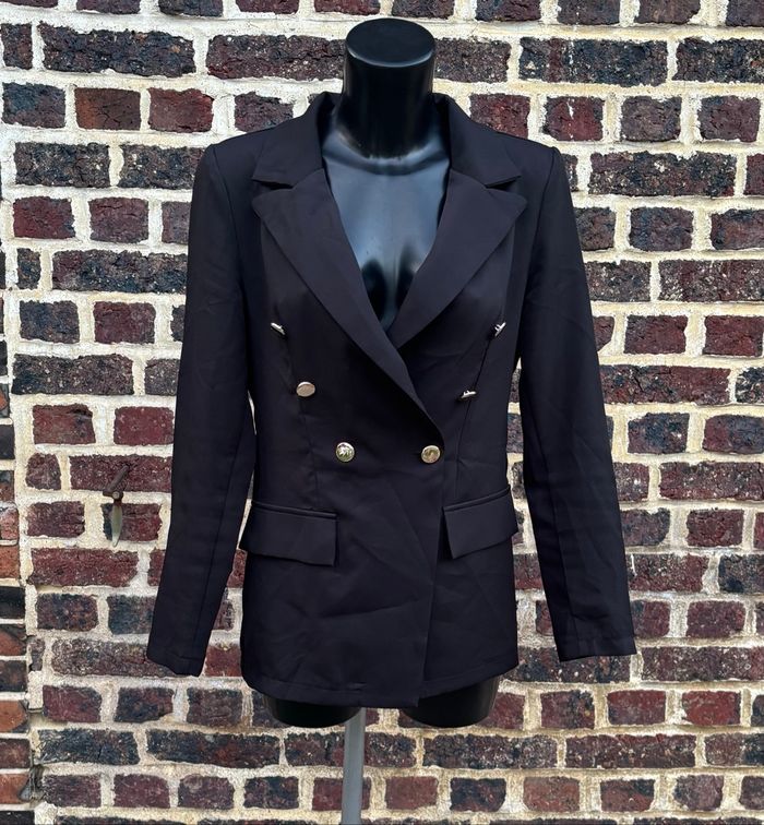 Blazer col revers à bouton – T38 – Shein