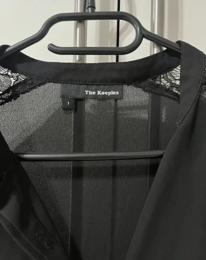 Blouse The Kooples noire élégante - photo numéro 2