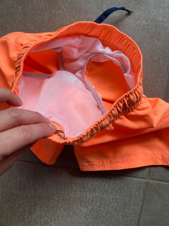 Maillot de bain short de bain orange fuo garçon requin 6 ans shark - photo numéro 2