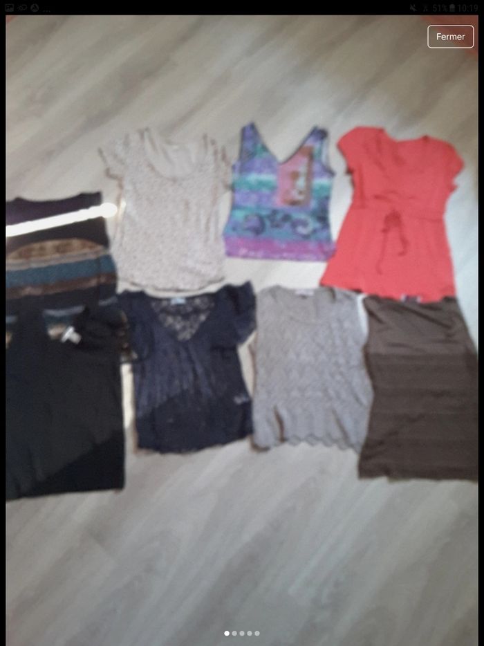 Haut femme M au choix 5€ les 2
