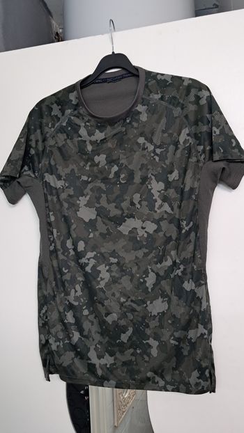Tee-shirt de sport militaire 360 cardio training Domyos taille S