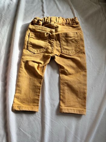 Pantalon moutarde 12 mois 