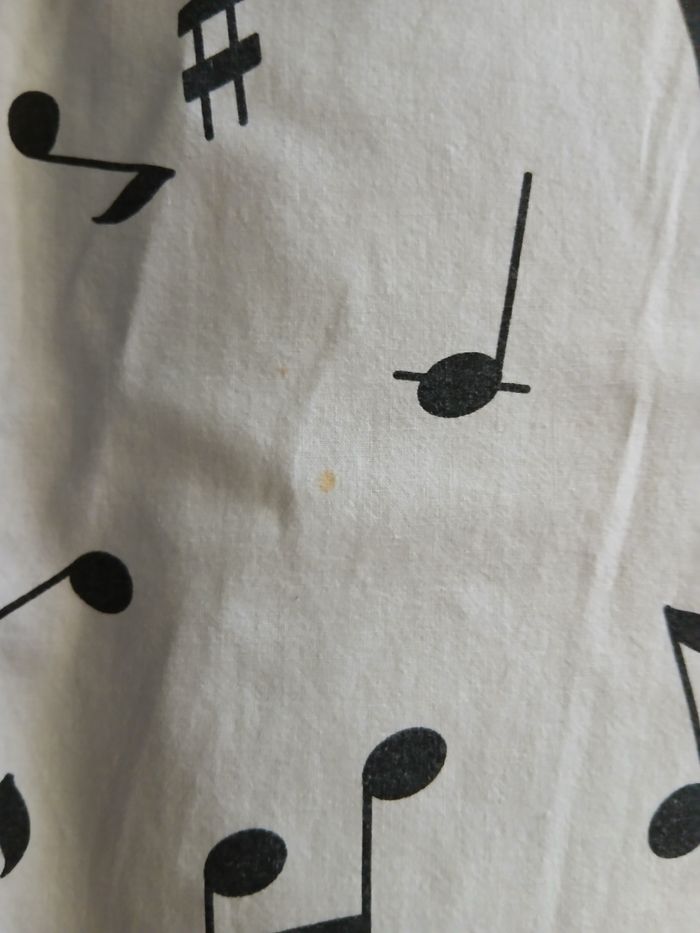 Tablier de cuisine notes de musiques - photo numéro 5