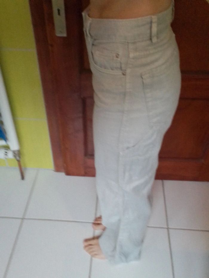 Pantalon à jambe large femme vert d'eau Pimkie - photo numéro 6