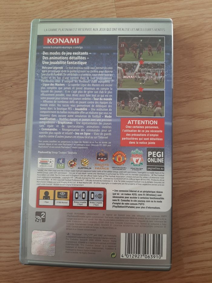 Jeu PES 2009 - photo numéro 2