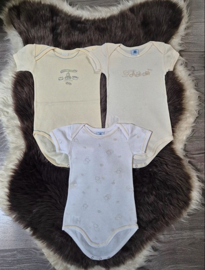 Lot de 3 bodies T. 1 an / 12 mois - photo numéro 3