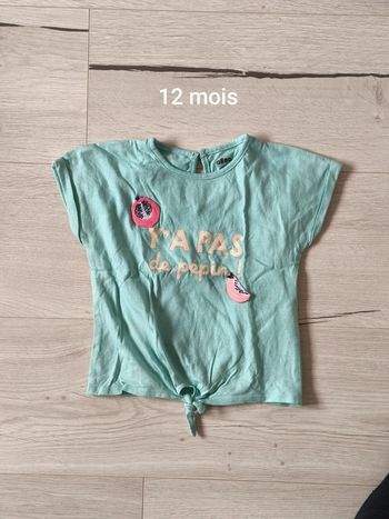 Tee shirt 12 mois