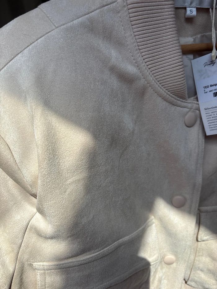 Veste bomber à épaulette - photo numéro 4