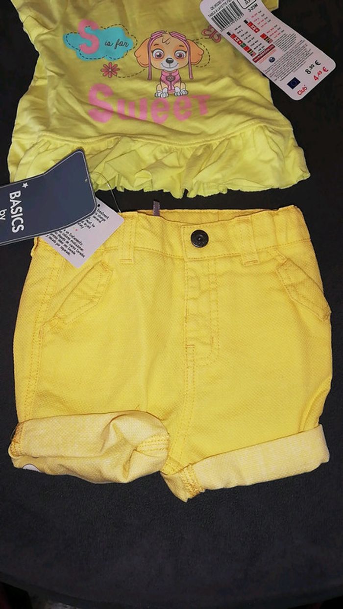 Ensemble 3 mois paw patrol neuf - photo numéro 3