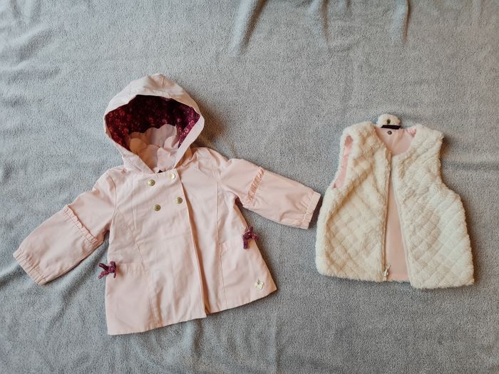 Parka fille rose 3 en 1 - Sergent Major - 2 ans - photo numéro 1