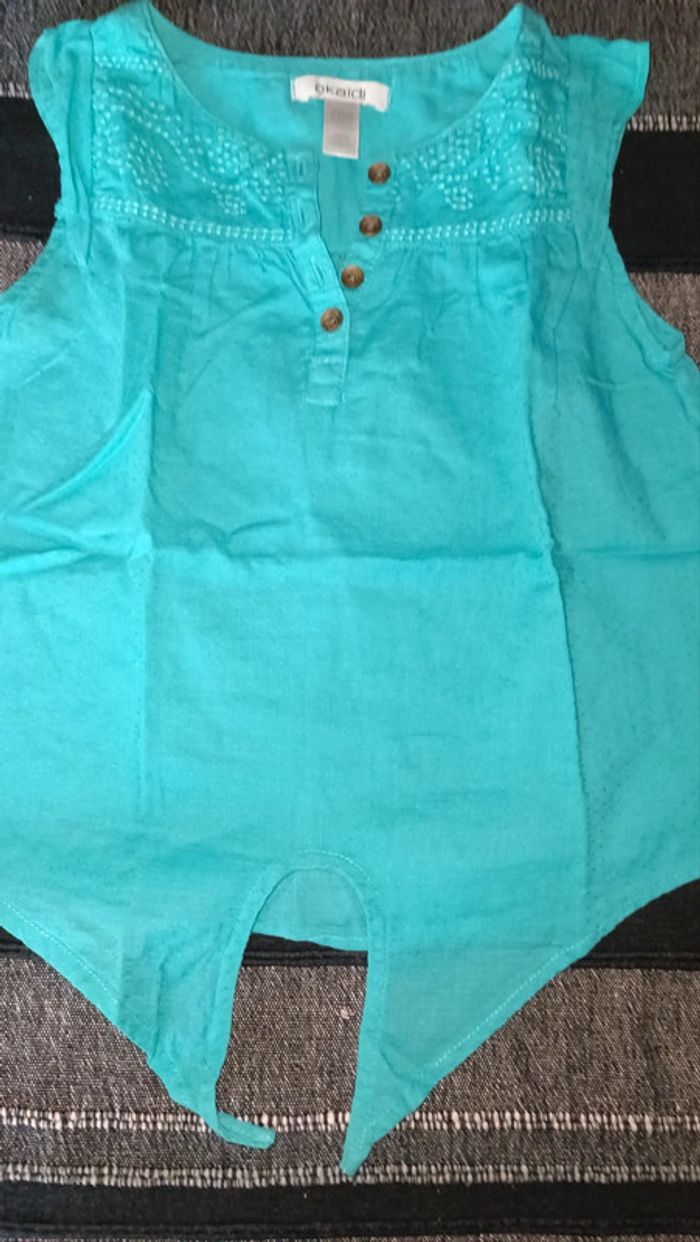 Lot de deux tee-shirts sans manche, 4 ans - photo numéro 6