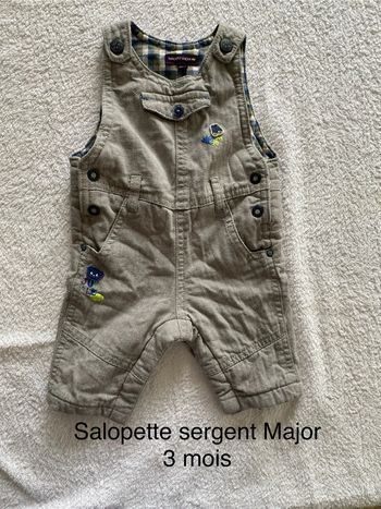 3 mois salopette