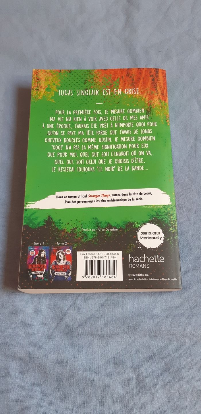 Livre Stranger Things Lucas on Line tome 3 - photo numéro 2