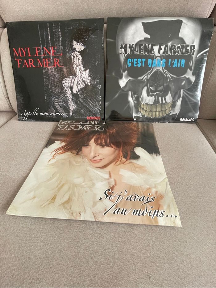 Mylène Farmer Maxi Vinyles les 3