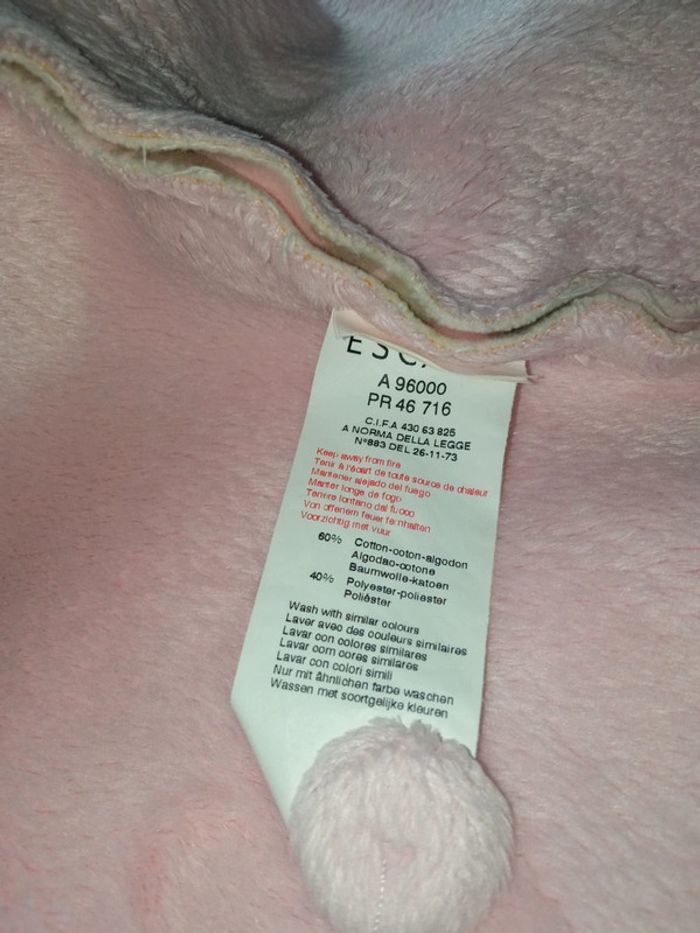 Manteau escada 6 mois - photo numéro 5