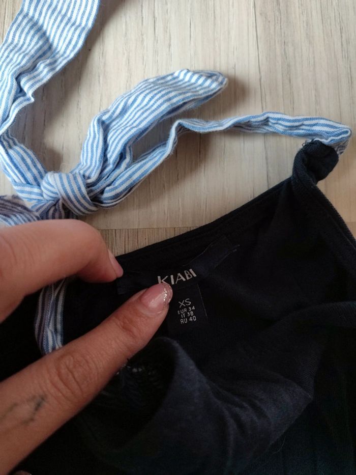 Top a bretelles a nouer - photo numéro 3