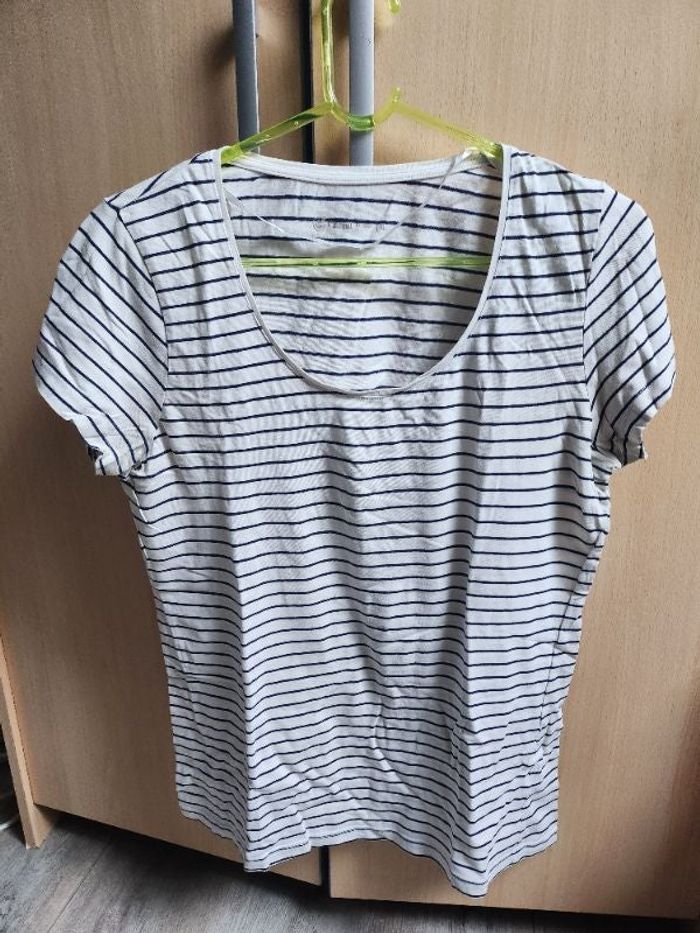 Tee shirt raye