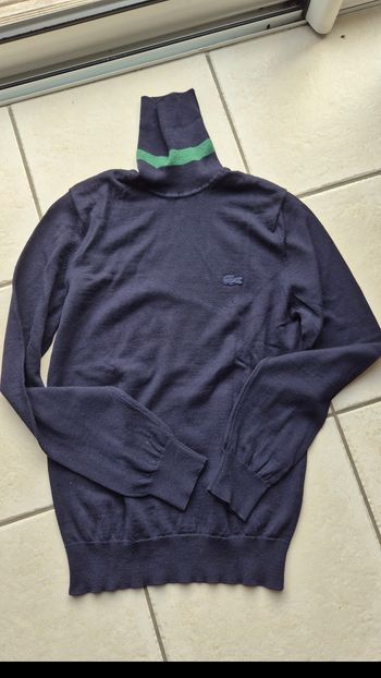 Pull col roulé Lacoste