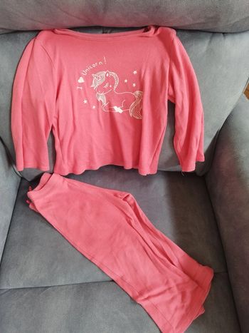 Pyjama licorne hiver fille 3ans