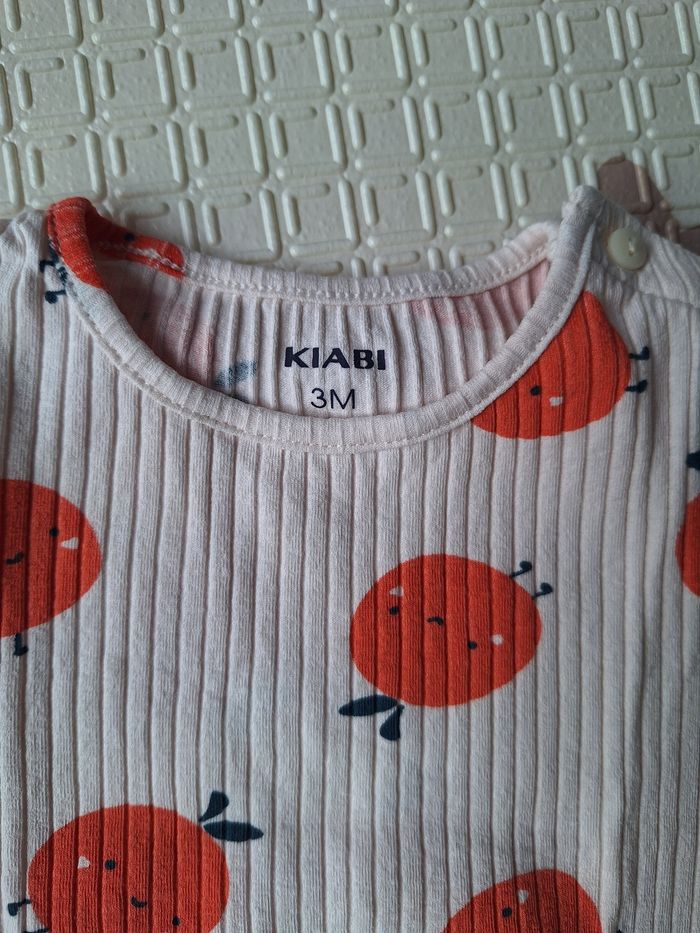 T-shirt manches longues 3mois (56-62cm) - photo numéro 3