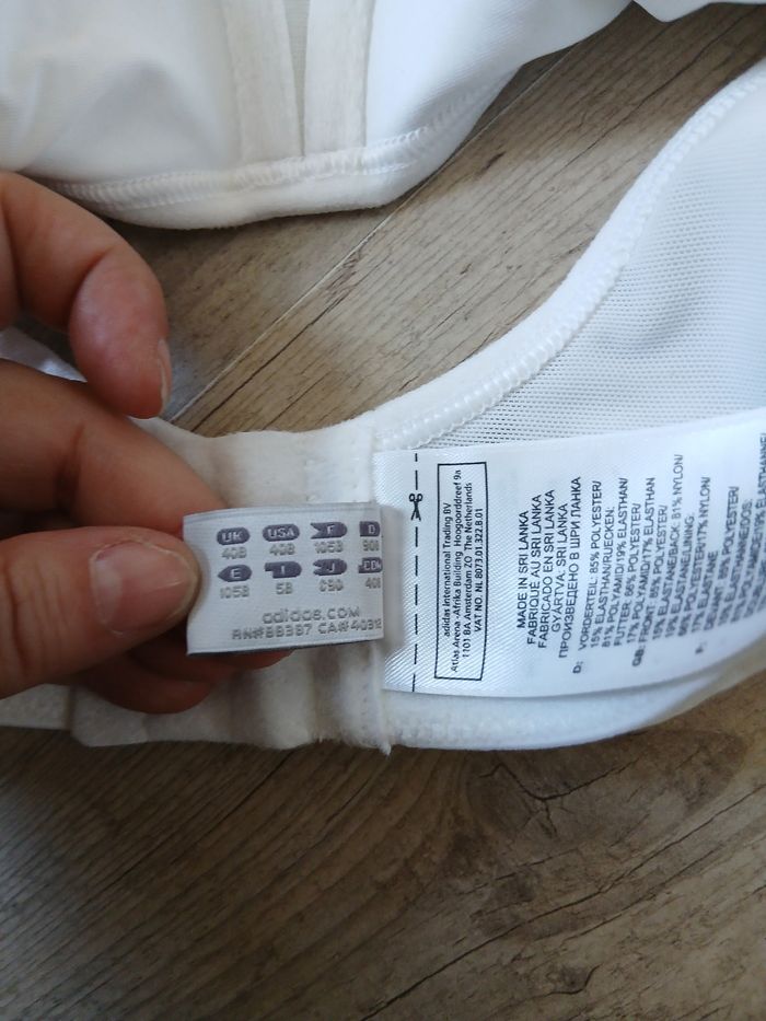 Soutien-gorge Adidas Techfit 105 B - photo numéro 4
