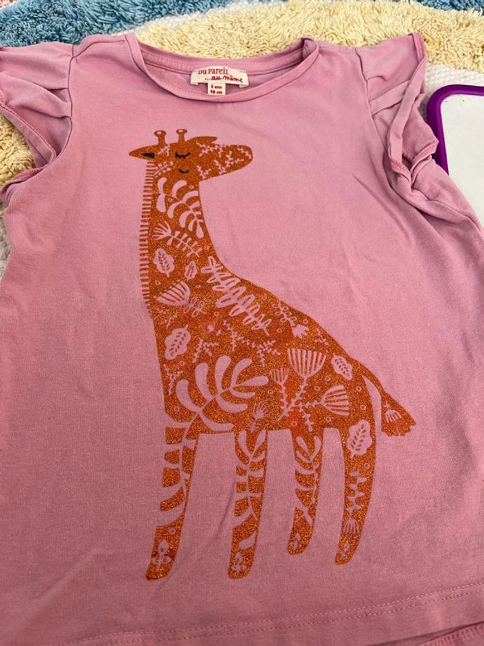 T-shirt manches courtes dpam - photo numéro 2