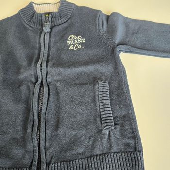 Gilet zippé - orchestra - 3 ans