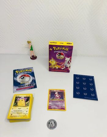 Deck Pokémon ZAP Wizards 1999 complet + Mewtwo holographique