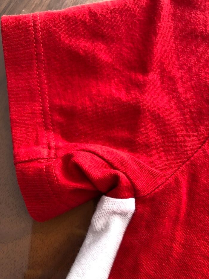 T shirt garçon rouge le coq sportif - photo numéro 3