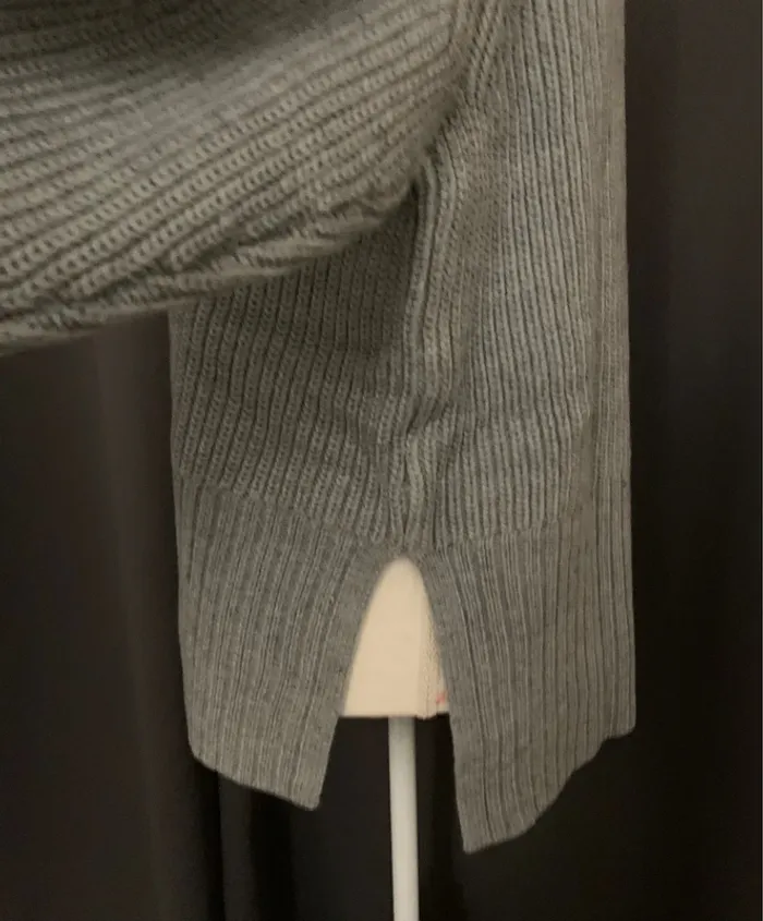 Pull gris Zara – Taille M (38) - photo numéro 4
