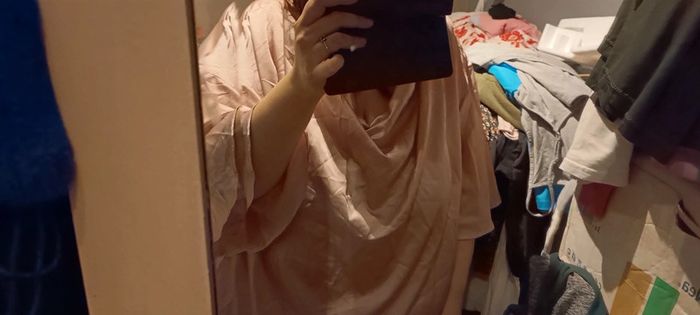 T-shirt satiné femme rose