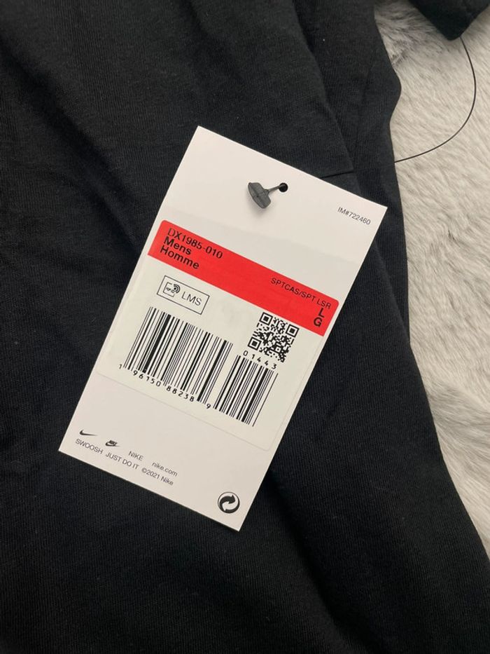 Ensemble Nike noir Short + T-shirt - Taille L - photo numéro 3