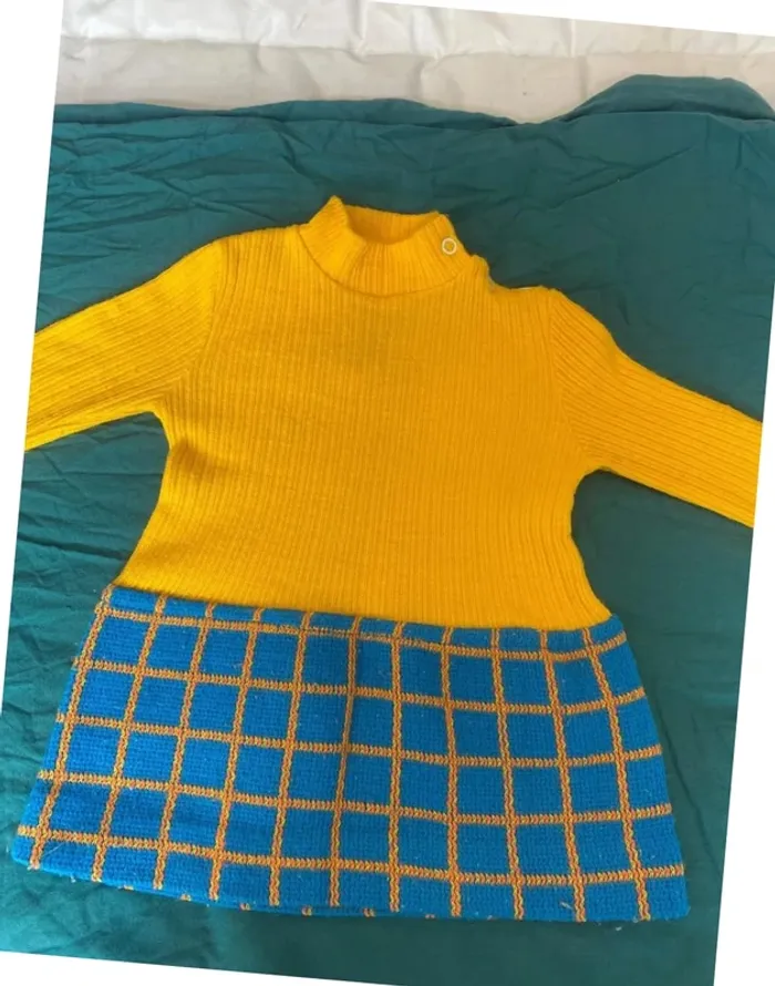 Robe vintage 9 mois vihy - photo numéro 2