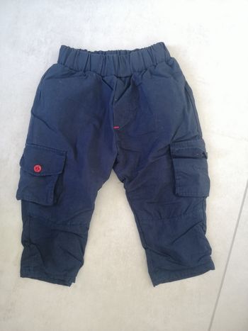 Pantalon doublé 12 mois