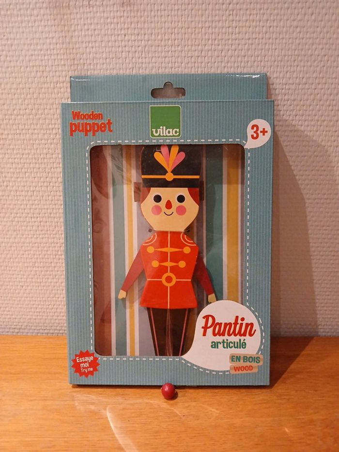 Pantin articulé en bois wood