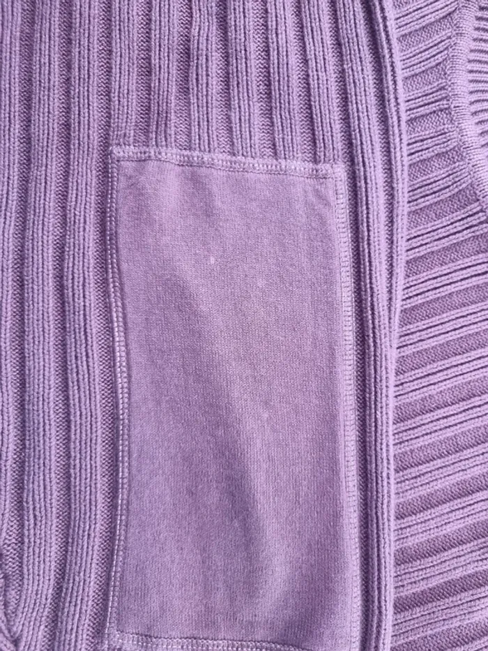 Pull a col rond Tommy Hilfiger violet Femme Taille L - photo numéro 8