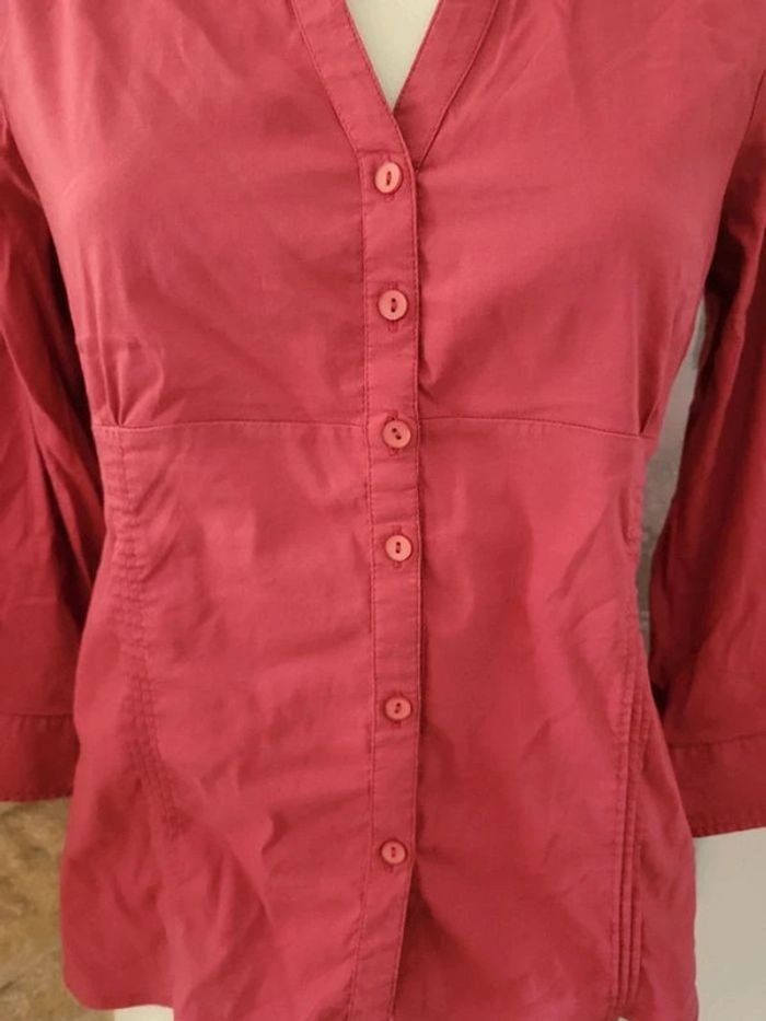 Chemise manches longues rouge Riu 42 - photo numéro 2