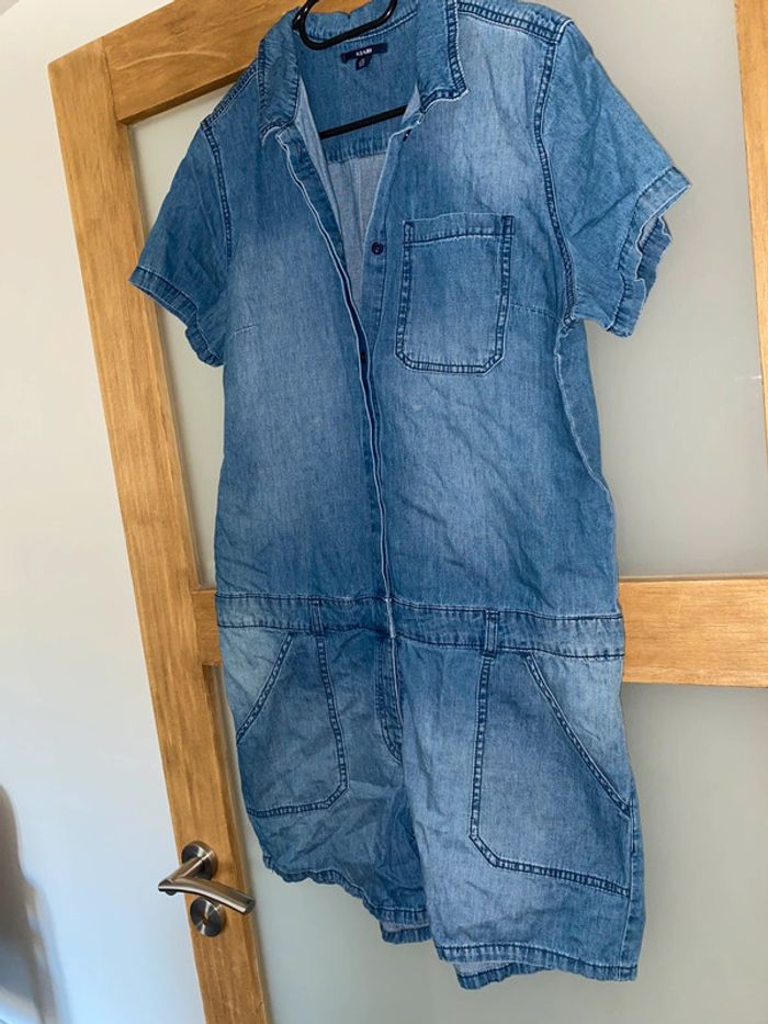 Robe short en jean kiabi taille 44 - photo numéro 2