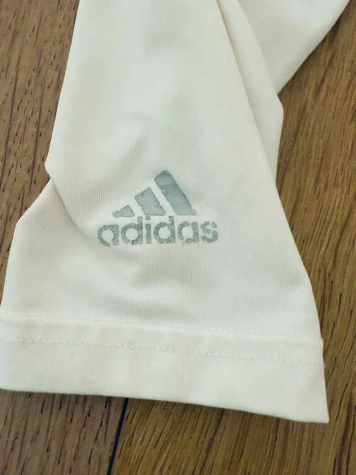 Tee-shirt sport Adidas blanc en S - photo numéro 2