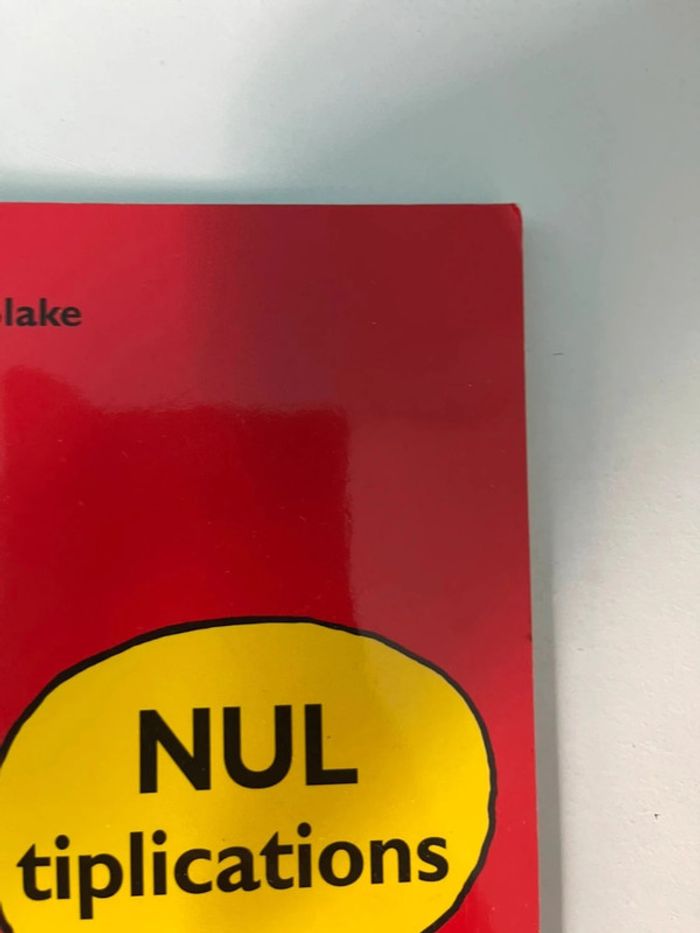 Livre école des loisirs de Stéphanie Blake nul tiplications - photo numéro 2