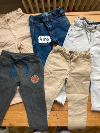 5 pantalons garçon