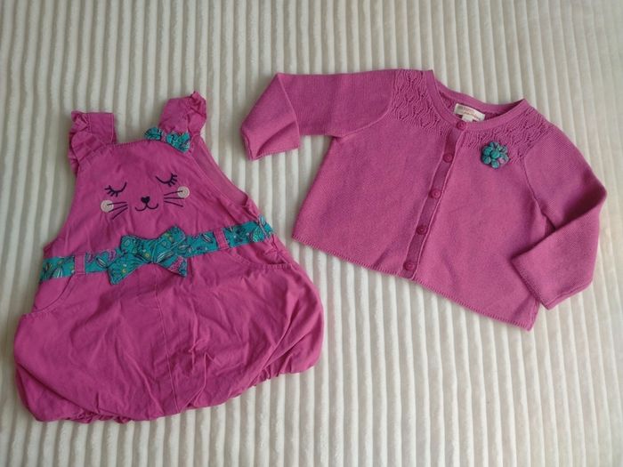 Lot vêtements été bébé fille 6 mois - photo numéro 8