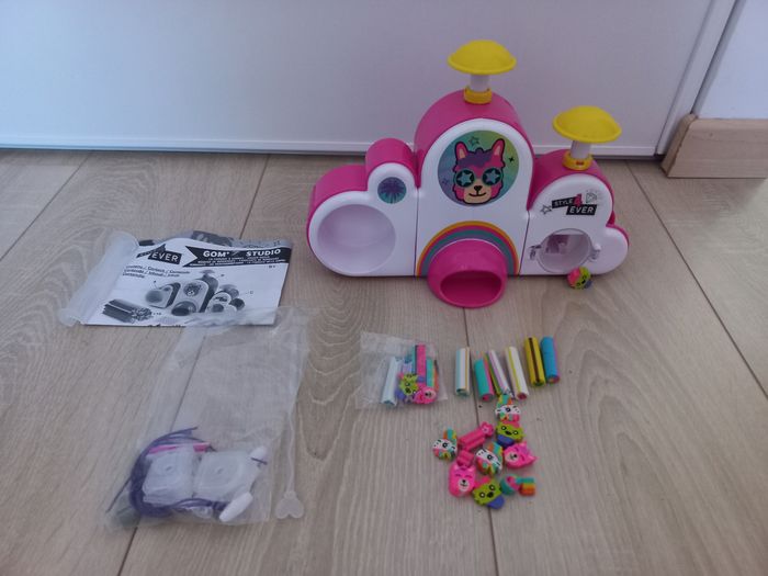 Lot de polly pocket + van + fabrique à gommes en bon état - photo numéro 6