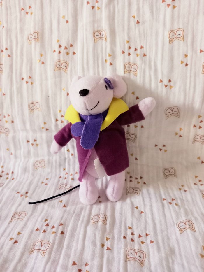 Doudou peluche Violette Mirgue