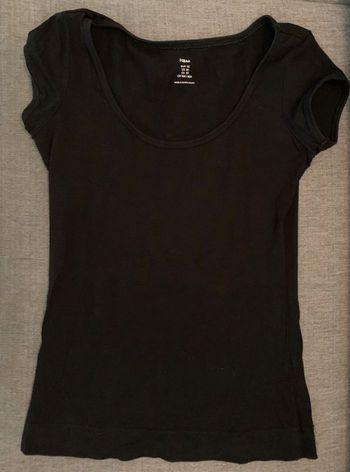 T-shirt noir H&M XS