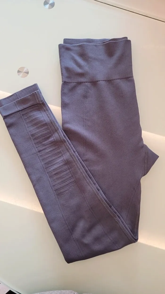 Legging de sport gris Work Out - photo numéro 2