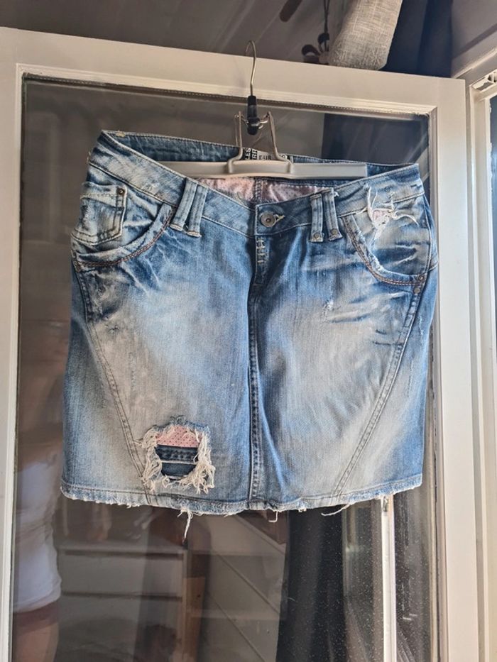 Jupe jeans